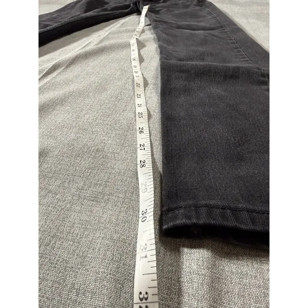 Levi's 514 Straight Jeans Mens 32x34 Faded Black Denim Long Inseam Tall